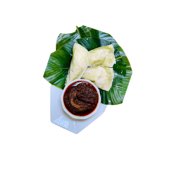 Ekuru + Sauce + Eko + Peppered Ponmo + Peppered Beef + Panla Kika