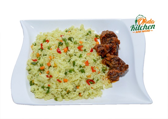 Fried Rice & Peppered Beef
