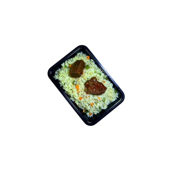 Fried Rice + Peppered Beef